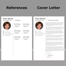 Charger l'image dans la galerie, RESUME TEMPLATE FOR WORD | PROFESSIONAL RESUME TEMPLATE