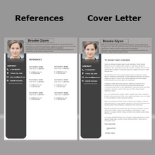 Charger l'image dans la galerie, RESUME TEMPLATE FOR WORD | PROFESSIONAL RESUME TEMPLATE