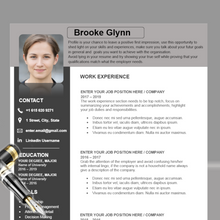 Charger l&#39;image dans la galerie, RESUME TEMPLATE FOR WORD | PROFESSIONAL RESUME TEMPLATE
