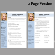 Charger l&#39;image dans la galerie, RESUME TEMPLATE FOR WORD | PROFESSIONAL RESUME TEMPLATE
