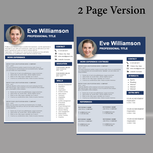 RESUME TEMPLATE FOR WORD | PROFESSIONAL RESUME TEMPLATE