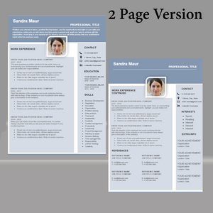 RESUME TEMPLATE FOR WORD | PROFESSIONAL RESUME TEMPLATE