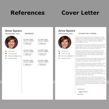 Charger l&#39;image dans la galerie, RESUME TEMPLATE FOR WORD | PROFESSIONAL RESUME TEMPLATE
